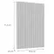 Čelo skrinky Luxeo F14-D100N ryfla white,2