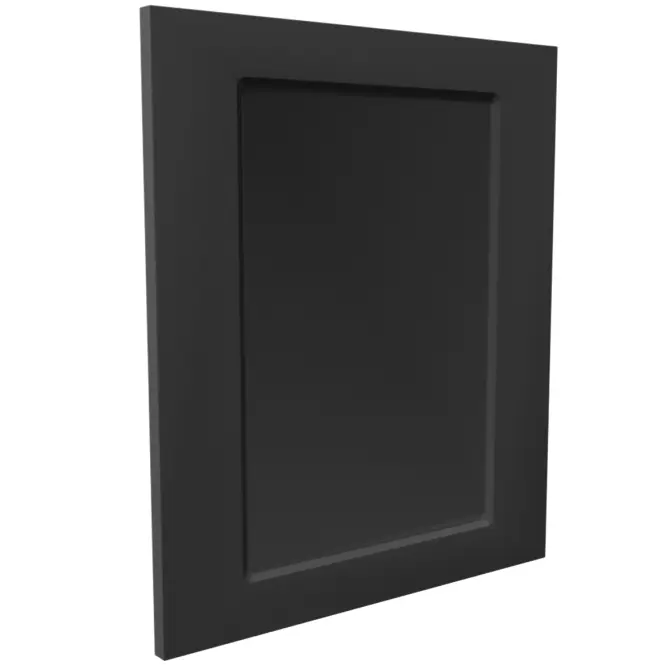Čelo skrinky Luxeo F15-D100N rám black