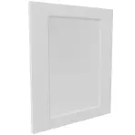 Čelo skrinky Luxeo F15-D100N rám white