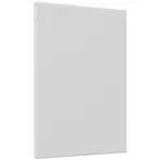 Čelo skrinky Luxeo F16-D100N tenký rám white
