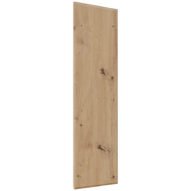 Čelo skrinky Luxeo F16-D20C tenký rám dub
