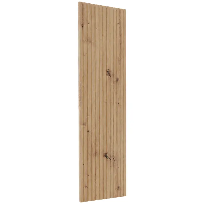 Čelo skrinky Luxeo F14-D20C ryfla dub