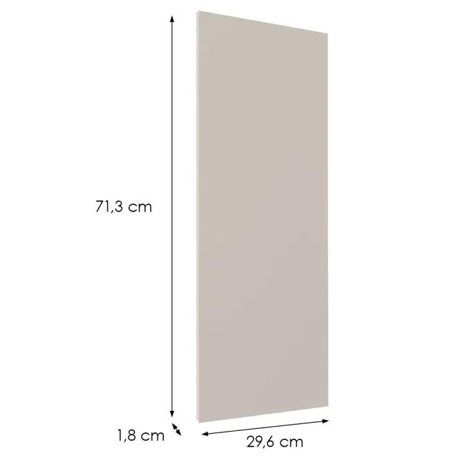 Čelo skrinky Luxeo F08-D30 beige