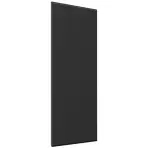 Čelo skrinky Luxeo F16-D30 tenký rám black