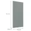 Čelo skrinky Luxeo F08-D40 green,2