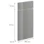 Čelo skrinky Luxeo F02-D40S1-AX grey lak,2