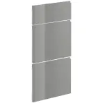Čelo skrinky Luxeo F02-D40S3 Axis pro grey lak