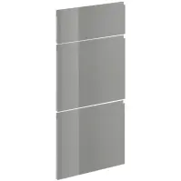 Čelo skrinky Luxeo F02-D40S3 Axis pro grey lak