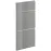 Čelo skrinky Luxeo F02-D40S3 Axis pro grey lak