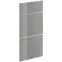 Čelo skrinky Luxeo F02-D40S3 Axis pro grey lak