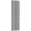 Čelo skrinky Luxeo F02-D40SP grey lak