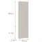 Čelo skrinky Luxeo F08-D40SPWN beige,2