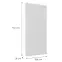 Čelo skrinky Luxeo F16-D40 tenký rám white,2