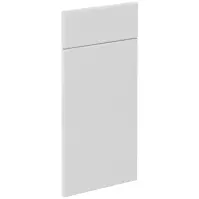 Čelo skrinky Luxeo F16-D40S1-AX tenký rám white