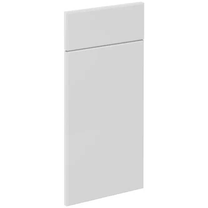 Čelo skrinky Luxeo F16-D40S1-AX tenký rám white