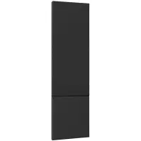 Čelo skrinky Luxeo F16-D40SP tenký rám black