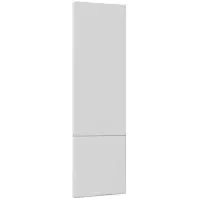 Čelo skrinky Luxeo F16-D40SP tenký rám white