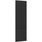 Čelo skrinky Luxeo F16-D40SPWN tenký rám black