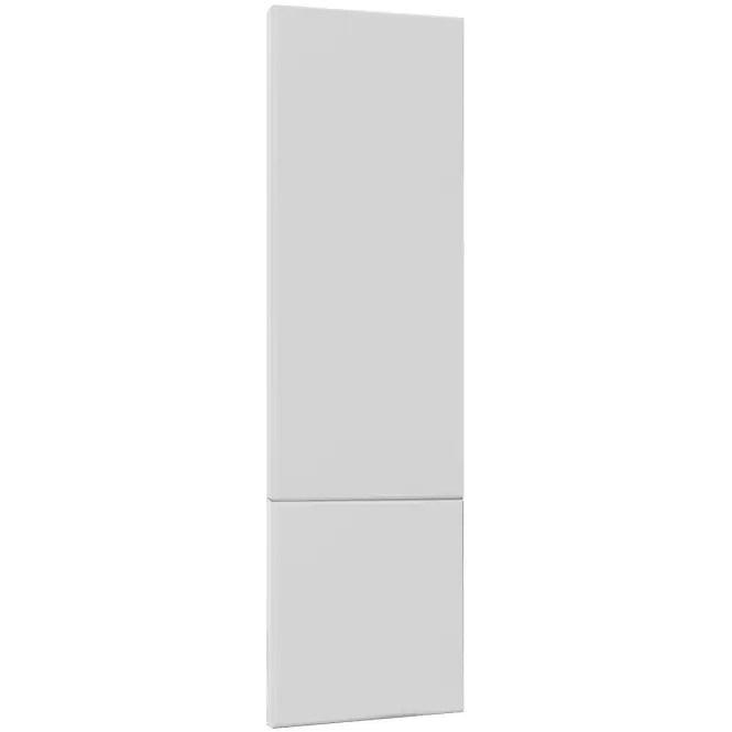 Čelo skrinky Luxeo F16-D40SPWN tenký rám white