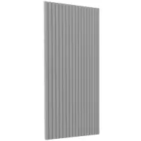 Čelo skrinky Luxeo F14-D40 ryfla grey