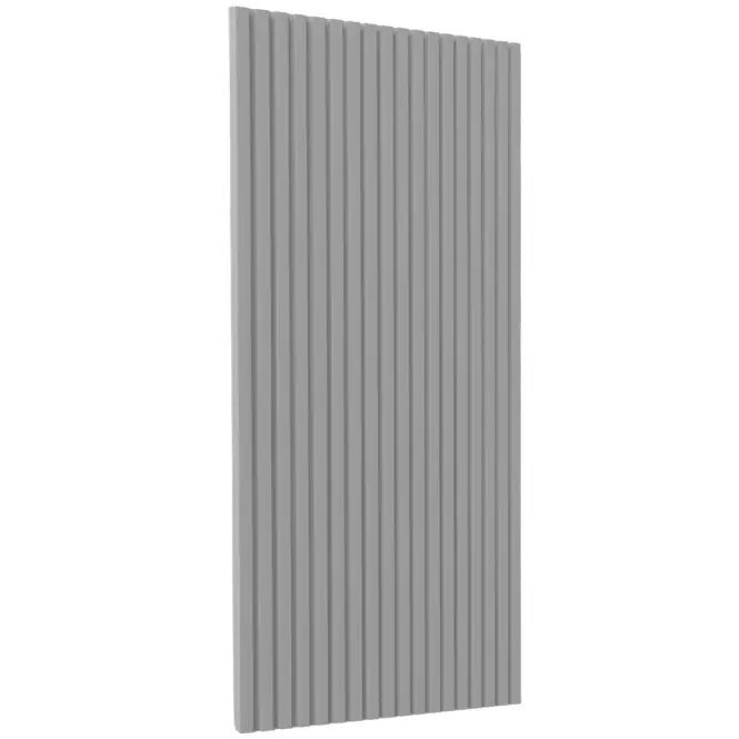 Čelo skrinky Luxeo F14-D40 ryfla grey