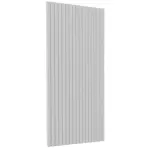 Čelo skrinky Luxeo F14-D40 ryfla white