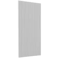 Čelo skrinky Luxeo F14-D40 ryfla white