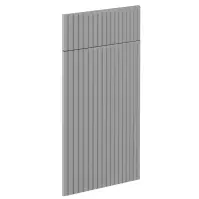Čelo skrinky Luxeo F14-D40S1-AX ryfla grey