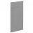 Čelo skrinky Luxeo F14-D40S1-AX ryfla grey