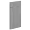 Čelo skrinky Luxeo F14-D40S1-AX ryfla grey