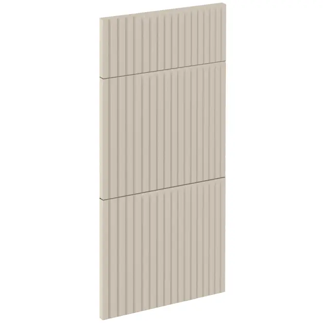 Čelo skrinky Luxeo F14-D40S3-AX ryfla kašmír