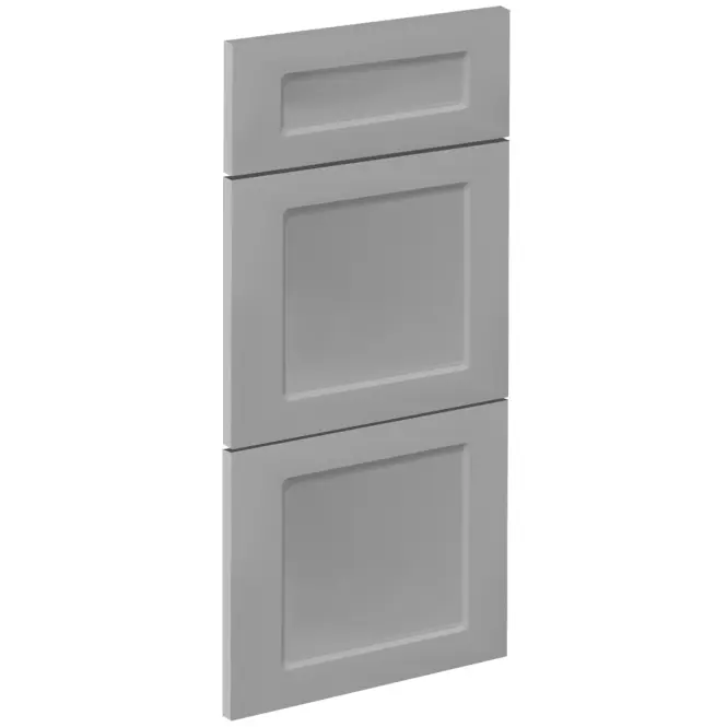 Čelo skrinky Luxeo F15-D40S3-AX rám grey