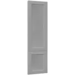 Čelo skrinky Luxeo F15-D40SP rám grey