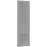 Čelo skrinky Luxeo F15-D40SP rám grey