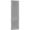 Čelo skrinky Luxeo F15-D40SP rám grey