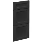 Čelo skrinky Luxeo F15-D40S3-AX rám black