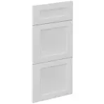 Čelo skrinky Luxeo F15-D40S3-AX rám white