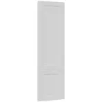 Čelo skrinky Luxeo F15-D40SP rám white