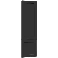 Čelo skrinky Luxeo F15-D40SPWN rám black