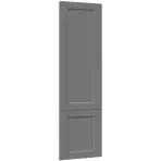 Čelo skrinky Luxeo F15-D40SPWN rám dark grey