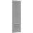 Čelo skrinky Luxeo F15-D40SPWN rám grey