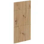 Čelo skrinky Luxeo F14-D40S3-AX ryfla dub