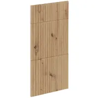 Čelo skrinky Luxeo F14-D40S3-AX ryfla dub