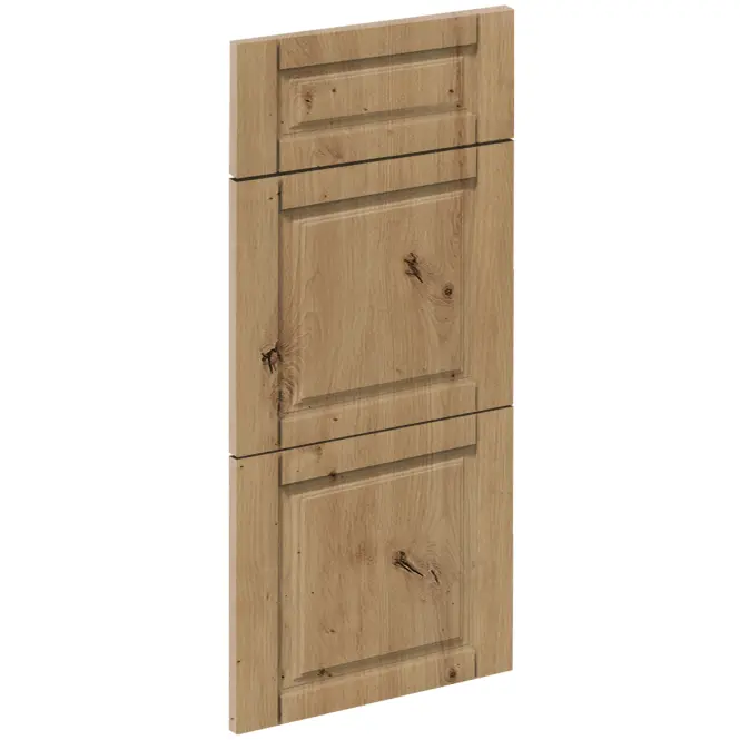 Čelo skrinky Luxeo F13-D40S3-AX hampton dub