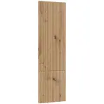 Čelo skrinky Luxeo F14-D40SP ryfla dub