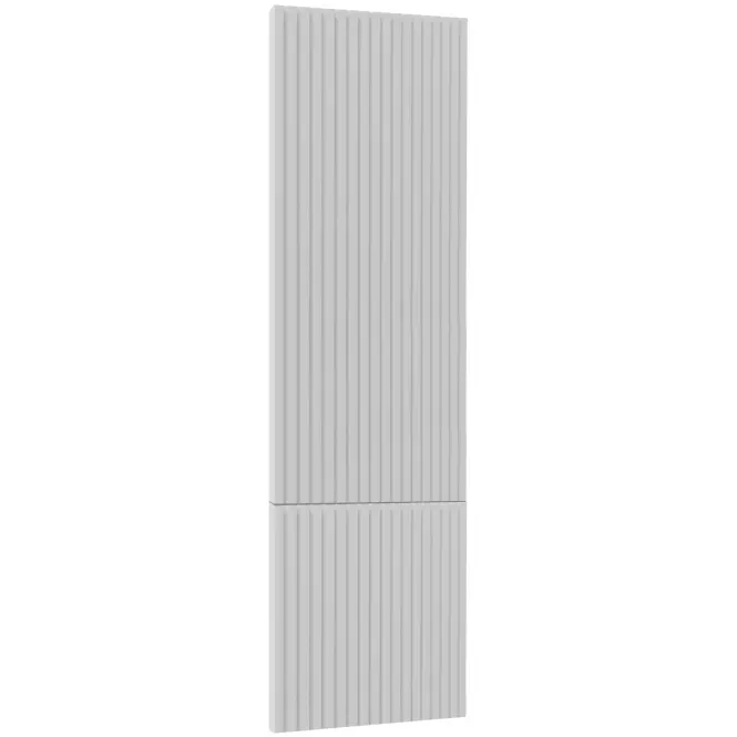 Čelo skrinky Luxeo F14-D40SP ryfla white