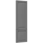 Čelo skrinky Luxeo F13-D40SP hampton dark grey