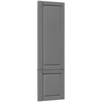Čelo skrinky Luxeo F13-D40SP hampton dark grey