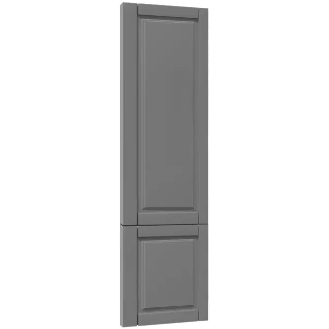 Čelo skrinky Luxeo F13-D40SP hampton dark grey