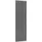 Čelo skrinky Luxeo F14-D40SPWN ryfla dark grey